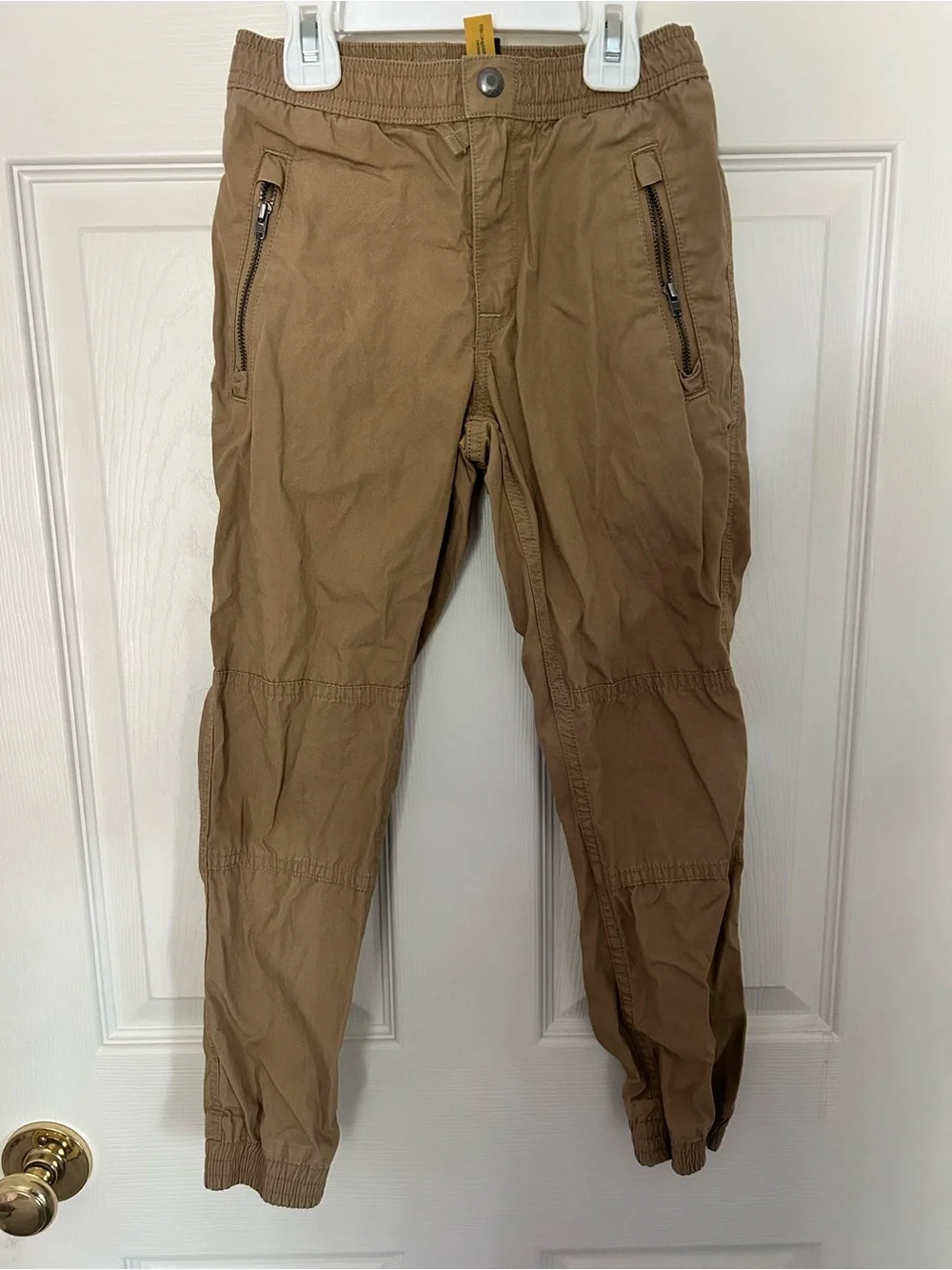 Boys, Polo by Ralph Lauren, Khaki Cargo Jogger Pants, Size 7